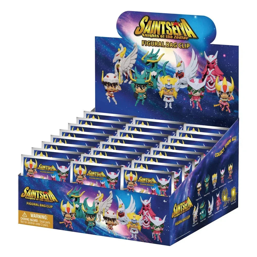 Saint Seiya 3D Foam Bag Clips Series 1 Display (24) Monogram Int.