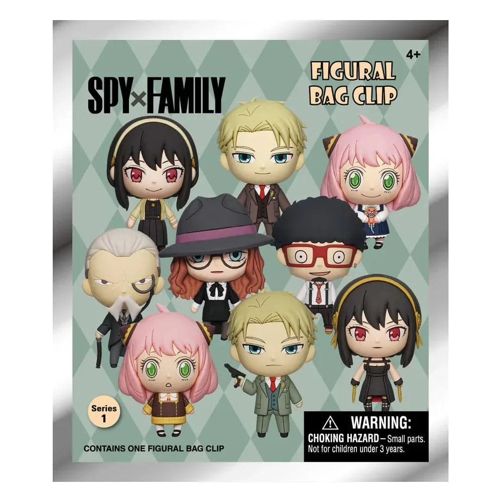 Spy x Family 3D Foam Bag Clips Series 1 Display (24) Monogram Int.