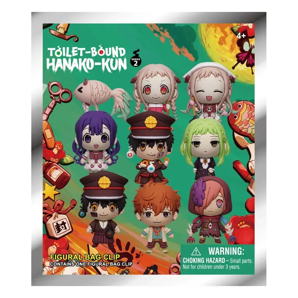 Toilet-Bound Hanako-kun 3D PVC Bag Clips Series 2 (Display av 24) Monogram Int.