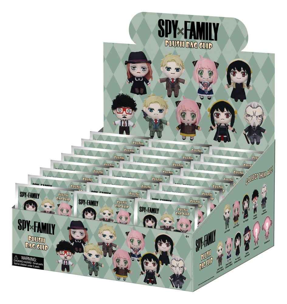 Spy x Family Gosedjurs Påsklämma Display (24)