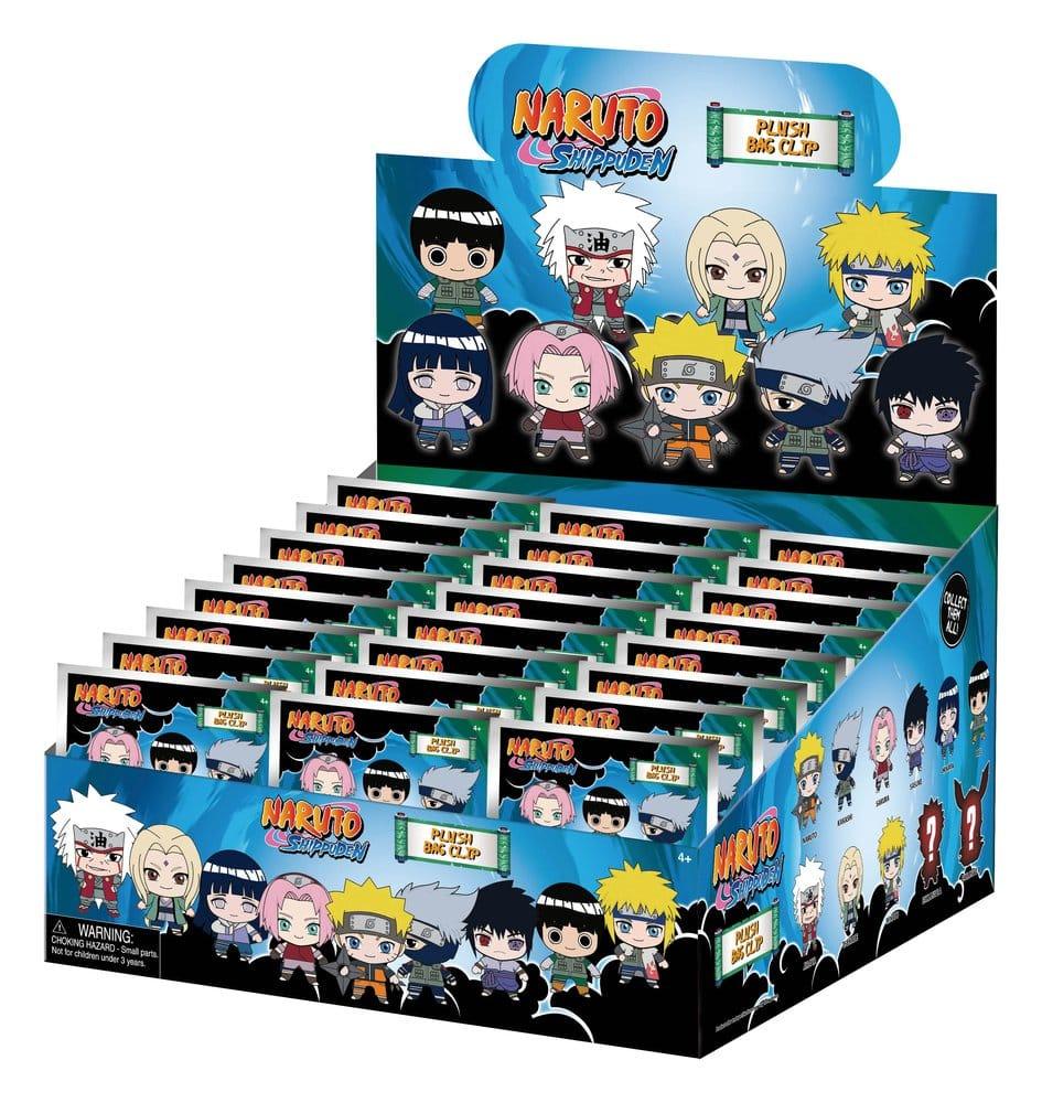 Naruto gosedjur Bag Clips Display (24) Monogram Int.
