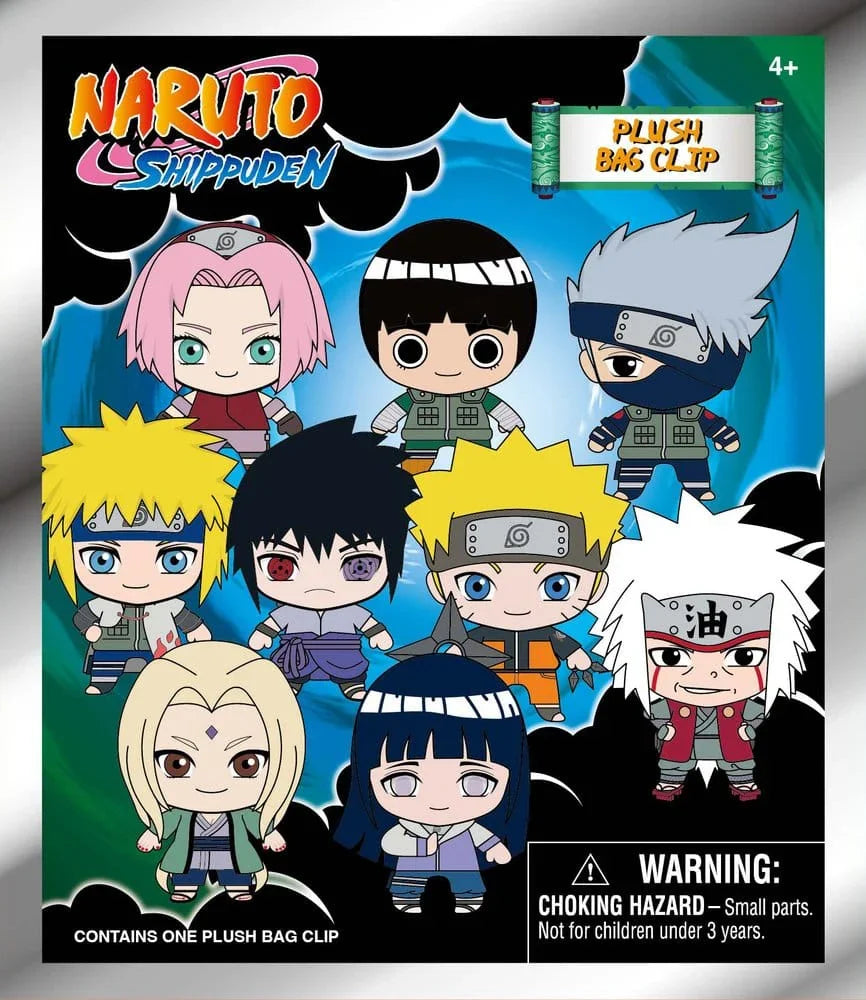 Naruto gosedjur Bag Clips Display (24) Monogram Int.