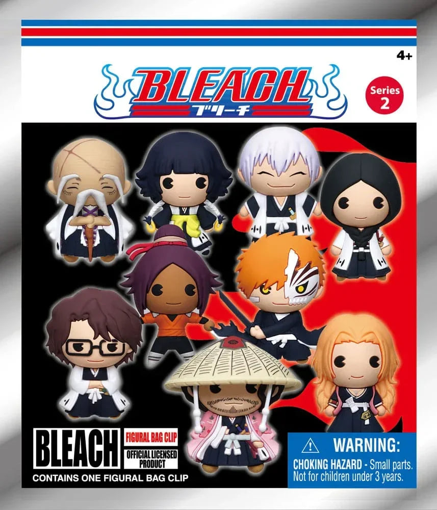 Bleach 3D PVC Bag Clips Series 2 Display (24) Monogram Int.