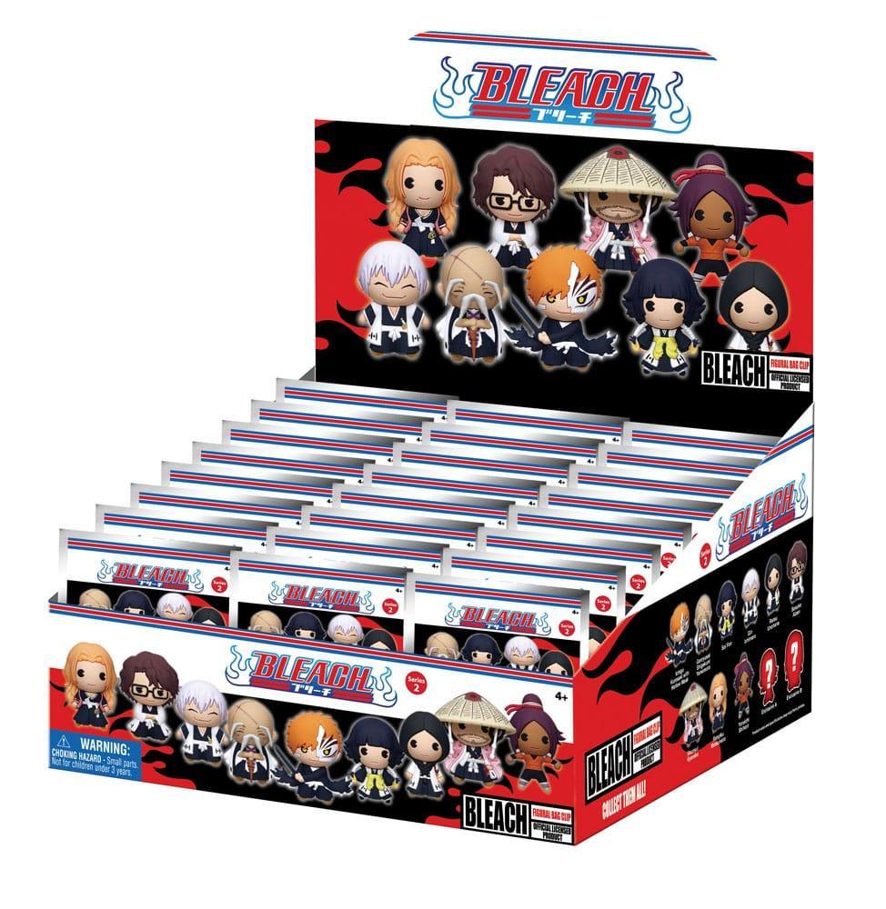 Bleach 3D PVC Bag Clips Series 2 Display (24) Monogram Int.