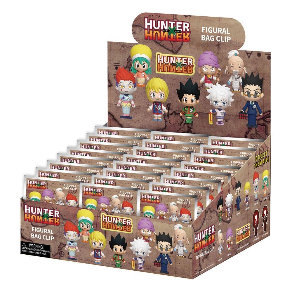 Hunter x Hunter 3D Foam Bag Clips Series 1 Display (24) Monogram Int.