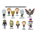 Rick and Morty PVC Bag Clips Series 3 Display (24) Monogram Int.