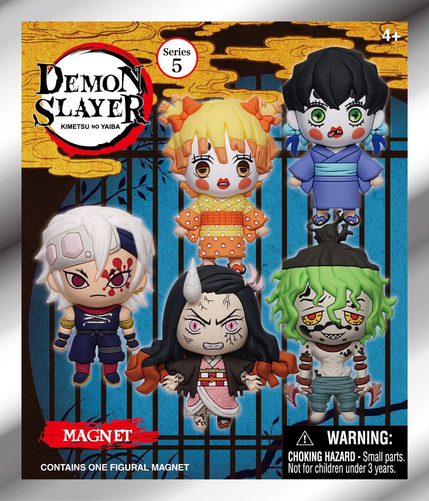 Demon Slayer Magnets Blind Pack Series 5 Display (12) Monogram Int.
