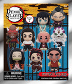 Demon Slayer 3D PVC Bag Clips Series 7 Display (24) Monogram Int.