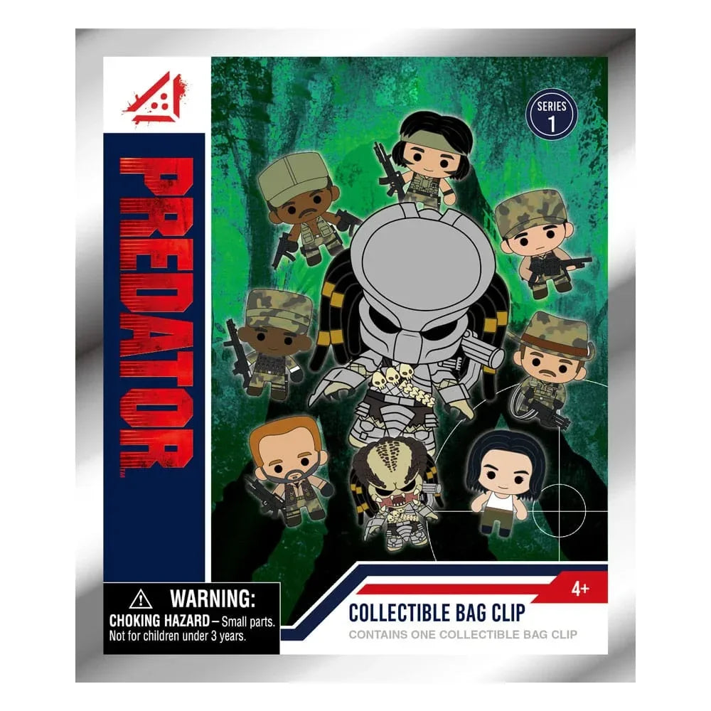 Predators 3D Foam Bag Clips Series 1 Display (24) Monogram Int.