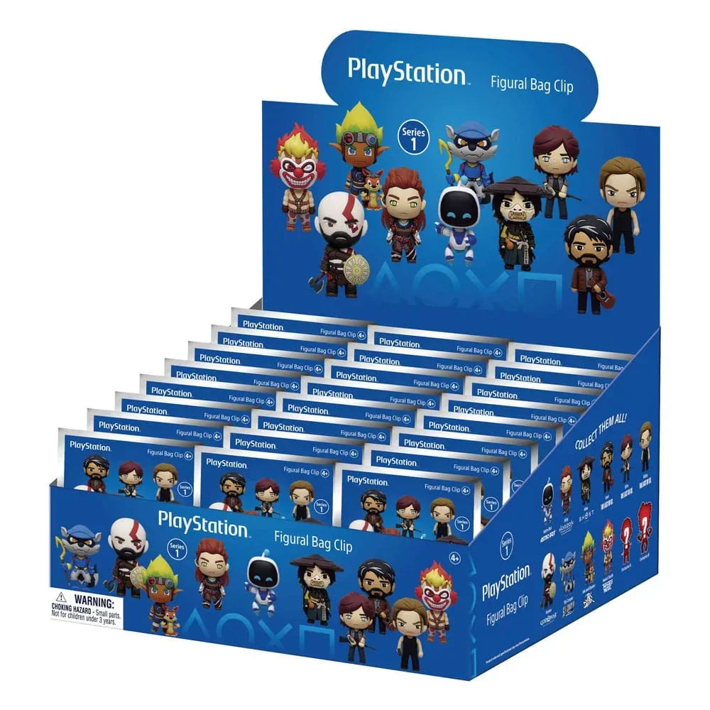 Playstation 3D Foam Bag Clips Series 1 Display Monogram Int.