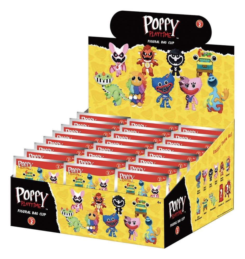 Poppy Playtime 3D Foam Bag Clips Serie 2 Display (24) Monogram Int.