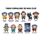 Coraline 3D PVC Bag Clips Series 1 Display (24) Monogram Int.