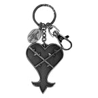 Kingdom Hearts Metal Nyckelring Heartless Logo - Officiell Nyckelring Monogram Int.