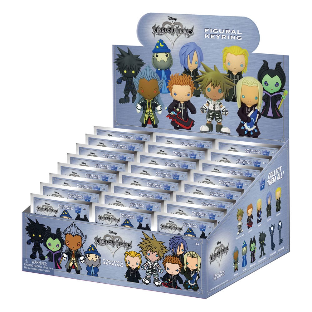 Kingdom Hearts PVC Bag Clips Series 2 Display (24) Monogram Int.