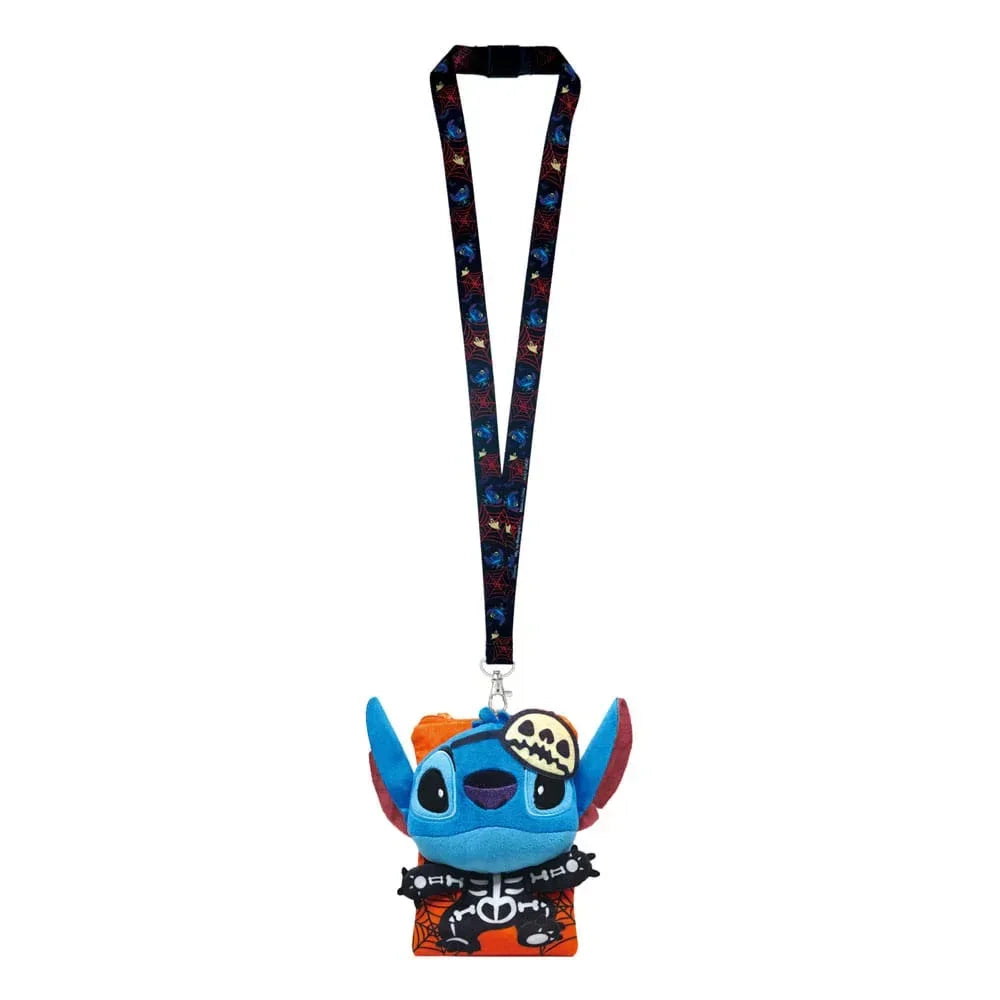 Lilo & Stitch Lanyard Stitch Skeleton med Kortficka Monogram Int.