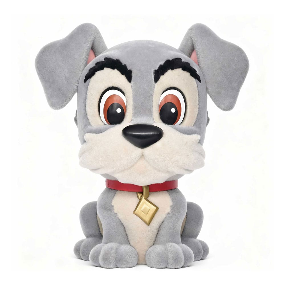 Lady and the Tramp Figural Bank Tramp (med speciell Flocking) - 20 cm Monogram Int.