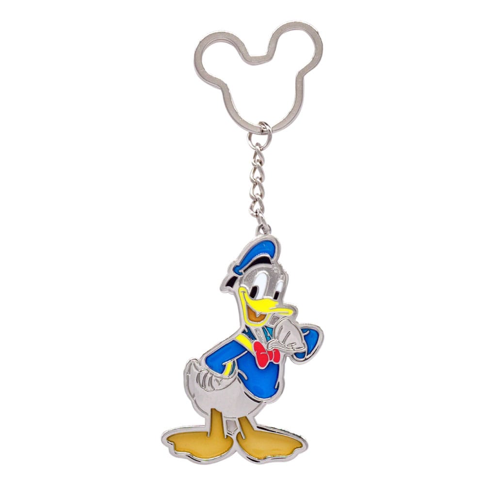 Disney Metal Nyckelring Donald - Officiell Licens Monogram Int.