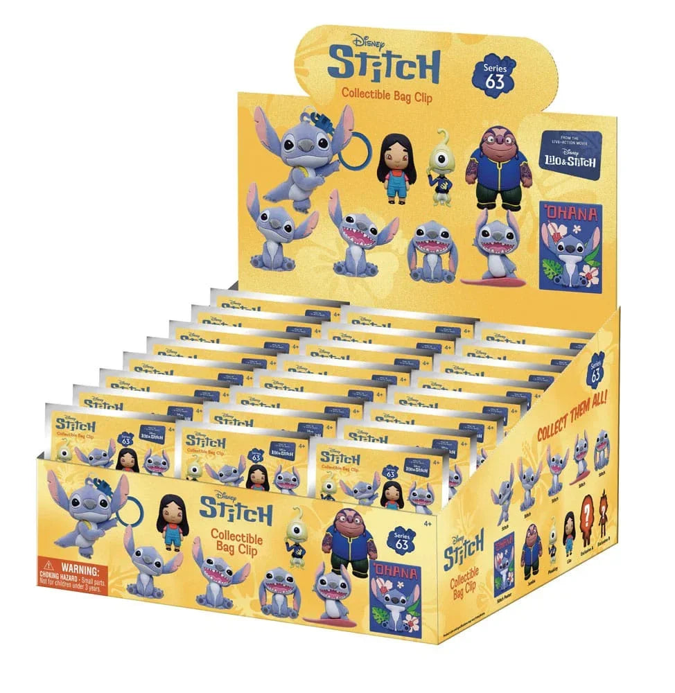 Lilo & Stitch Film 3D Skumväska Clips Serie 1 Display (24) Monogram Int.