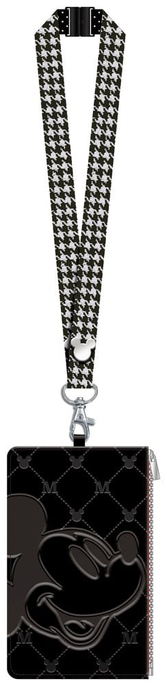 Mickey Mouse-lanyard med ficka för pass