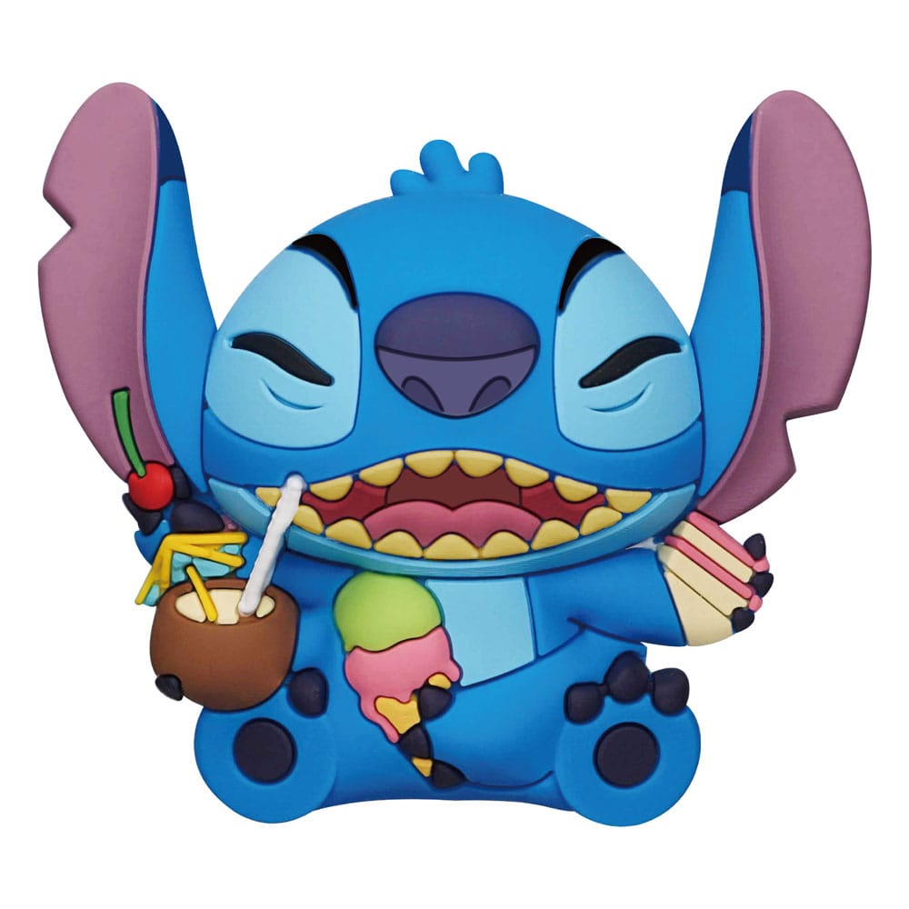 Lilo & Stitch Magnet Stitch med Mat Monogram Int.