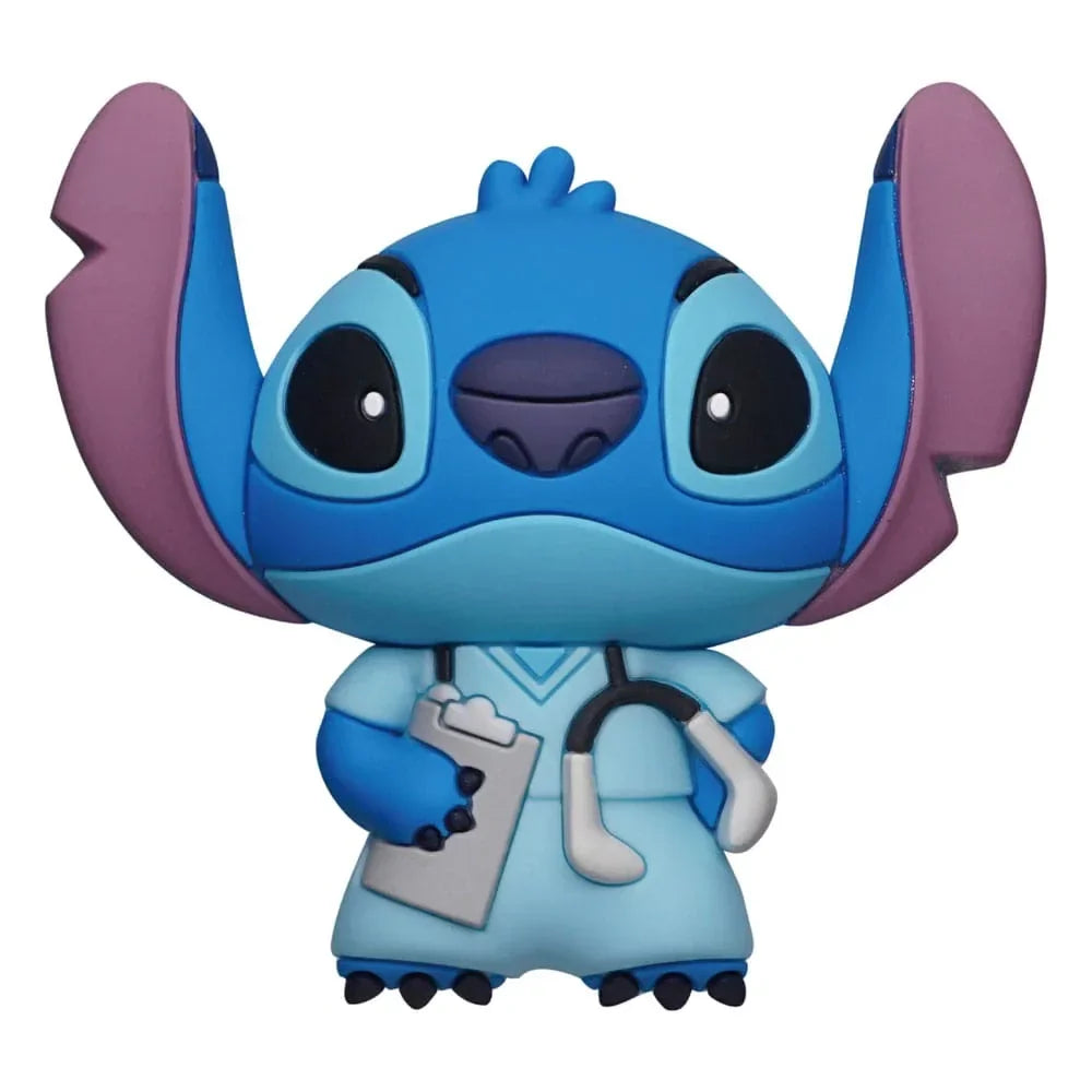 Lilo & Stitch 3D Magnet - Stitch Nurse Monogram Int.