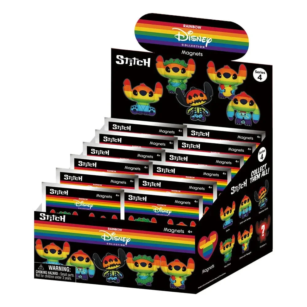 Lilo & Stitch 3D Magnets Series 4 Display (12) Monogram Int.