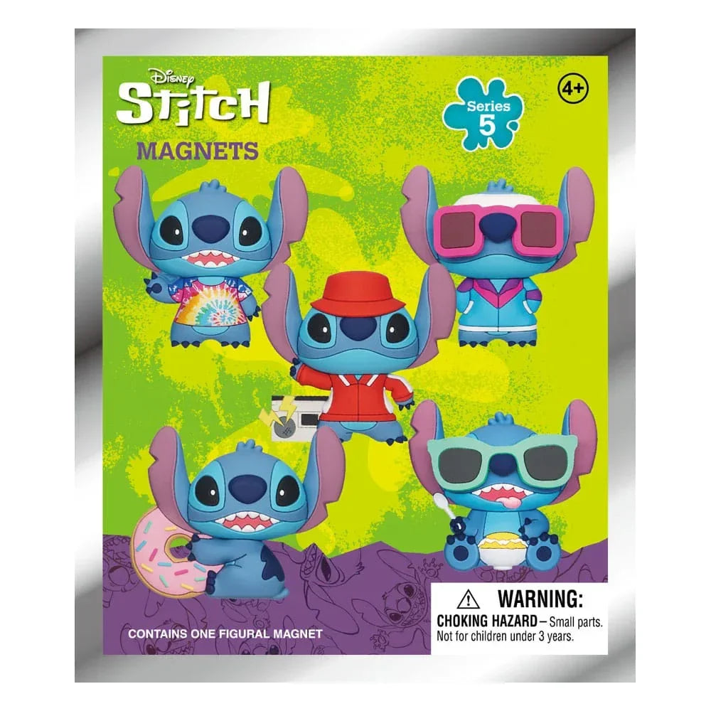 Lilo & Stitch 3D Magnets Stitch Series 5 Blind Pack Display (12) Monogram Int.