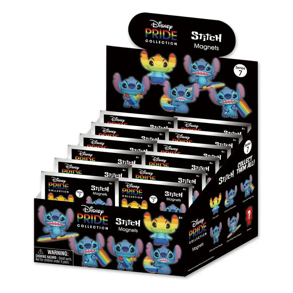 Lilo & Stitch Magnets Blind Pack Stitch Series 7 Display (12) Monogram Int.