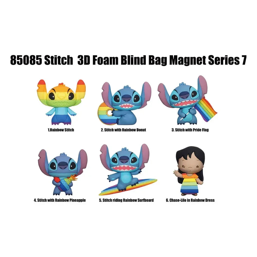 Lilo & Stitch Magnets Blind Pack Stitch Series 7 Display (12) Monogram Int.
