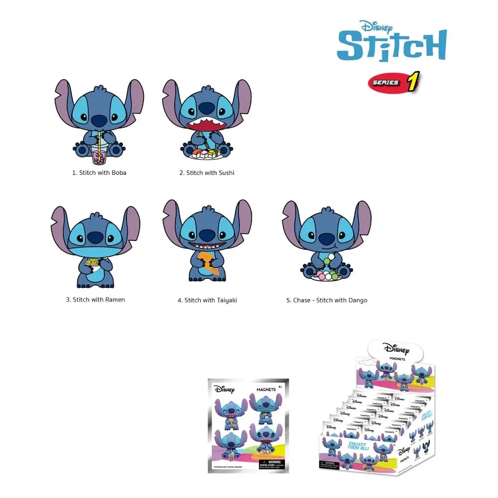 Lilo & Stitch Magneter Stitch Serien 1 Display (12) Monogram Int.