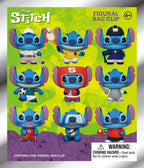 Lilo & Stitch 3D PVC Bag Clips - Series 1 Sport Display (24) Monogram Int.