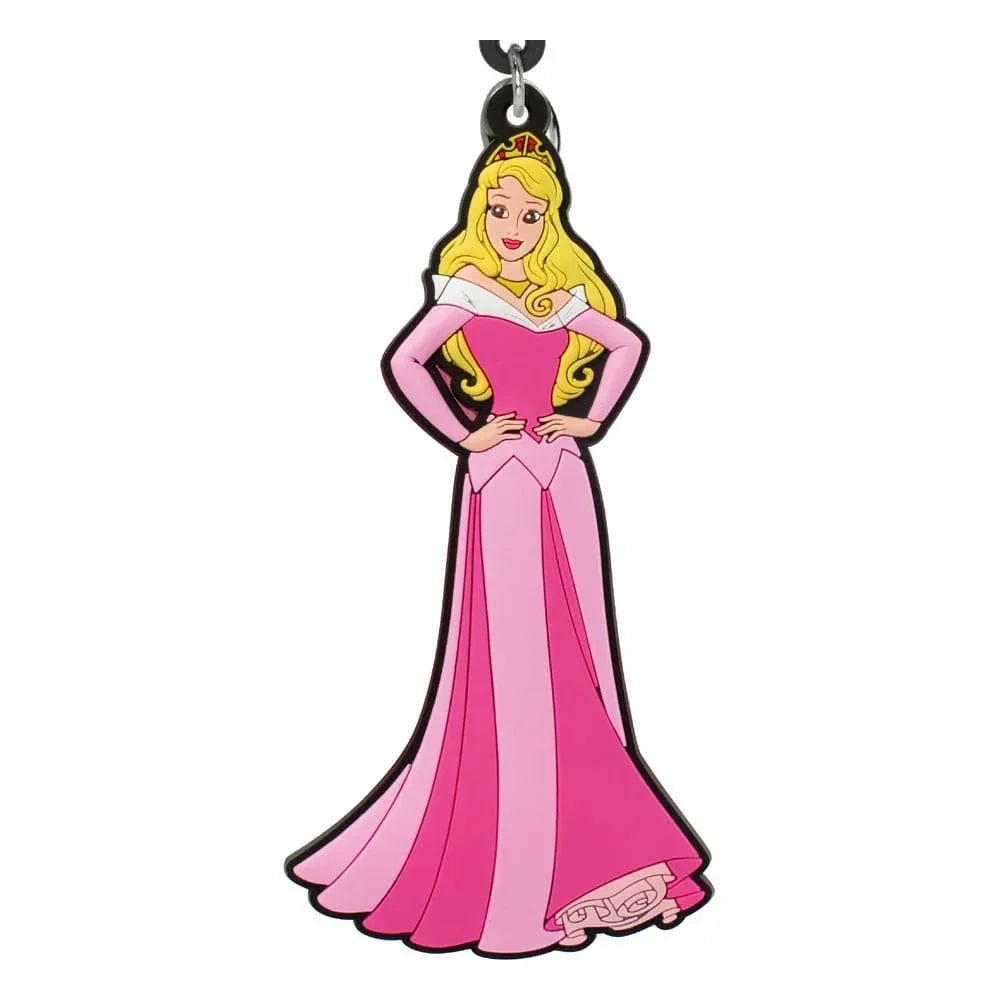 Disney Princess Soft Touch PVC Bag Clip Aurora Monogram Int.