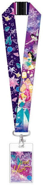 Disney Prinsessa Deluxe Lanyard med korthållare – Led med ditt hjärta