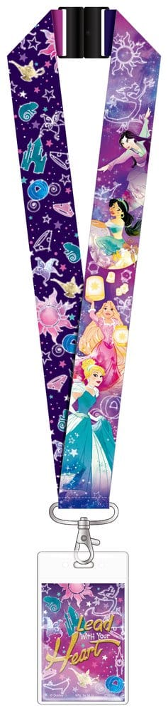 Disney Prinsessa Deluxe Lanyard med korthållare – Led med ditt hjärta