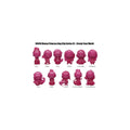Disney Skapa din Värld 3D PVC Bag Clip Prinsessserie 64 Display (24) Monogram Int.