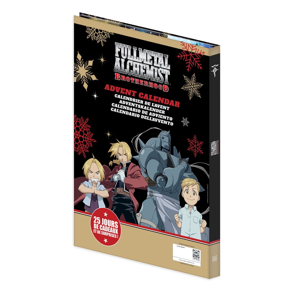 Fullmetal Alchemist Adventskalender Ynnis Editions