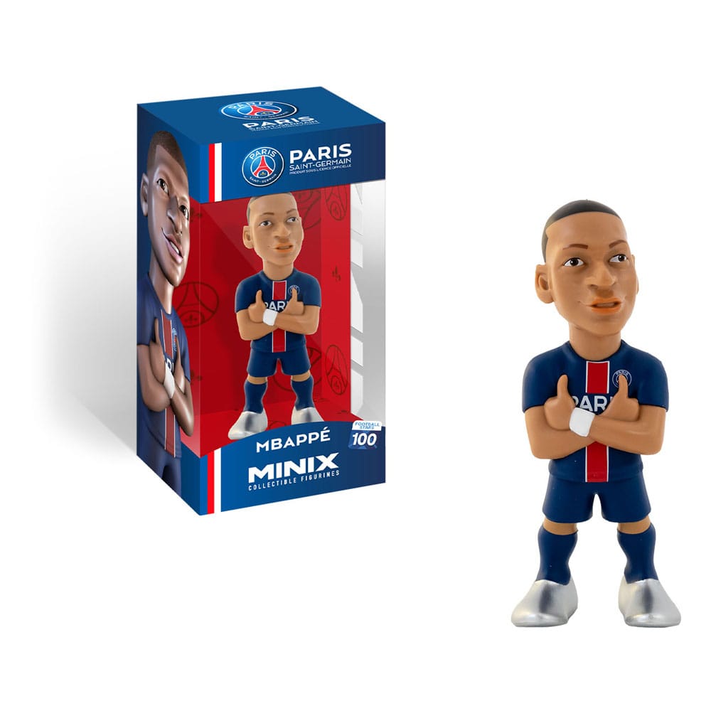 FC Paris Saint-Germain Minix Figur Kylian Mbappé 12 cm Minix