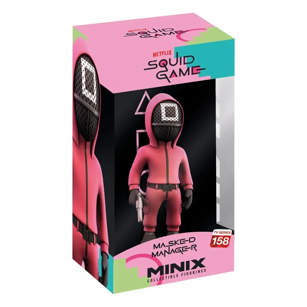 Squid Game Minix Figur Maskerad Kvadratvakt 12 cm Minix