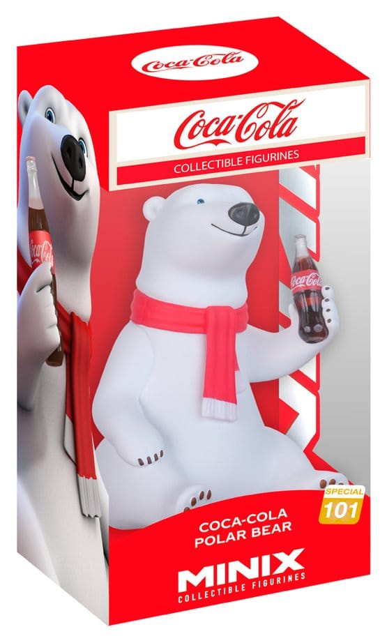 Coca-Cola Minix-figur Isbjörn 12 cm
