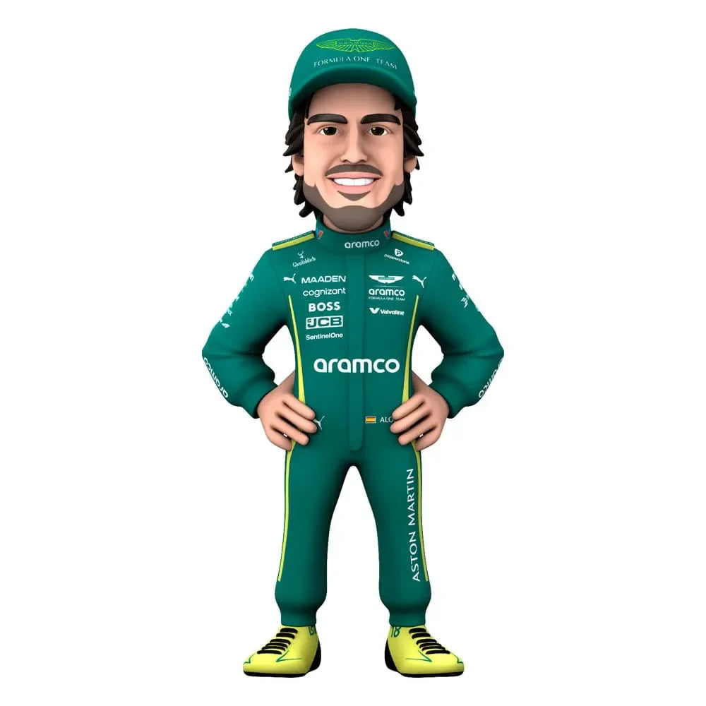 Formula 1 Minix Figur Fernando Alonso (Aston Martin) 12 cm Minix