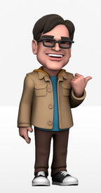 The Big Bang Theory Minix Figur Leonard Hofstadter 12 cm Minix