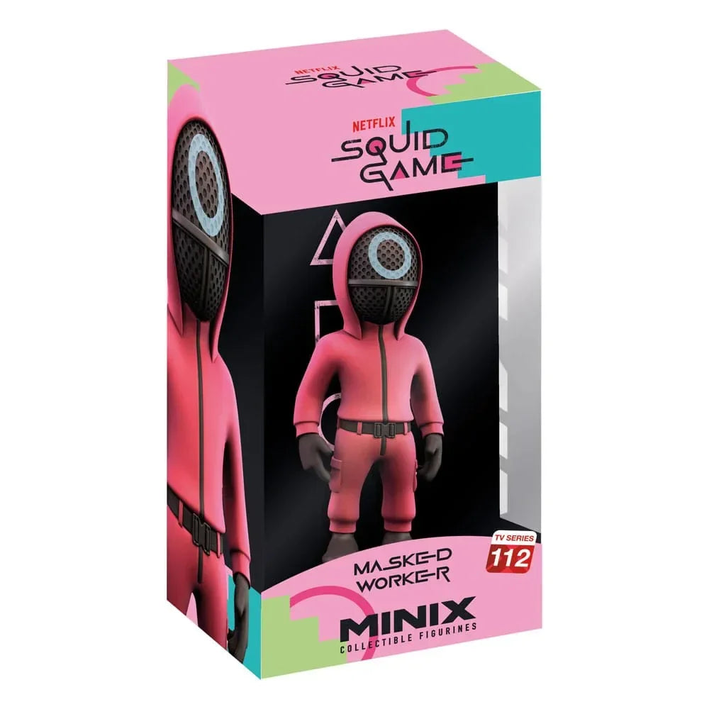 Squid Game Minix Figur Maskerad Cirkelvakt 12 cm Minix