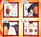 Naruto Plastmodellkit Naruto Uzumaki 12 cm Minix