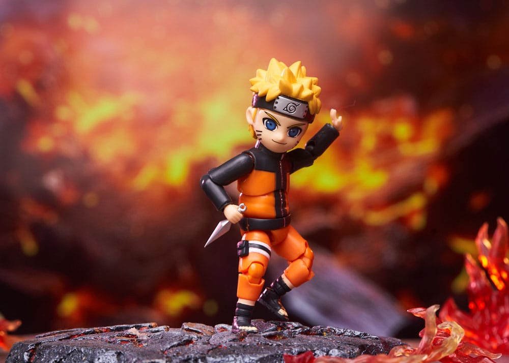 Naruto Plastmodellkit Naruto Uzumaki 12 cm Minix