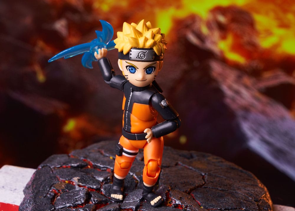 Naruto Plastmodellkit Naruto Uzumaki 12 cm Minix