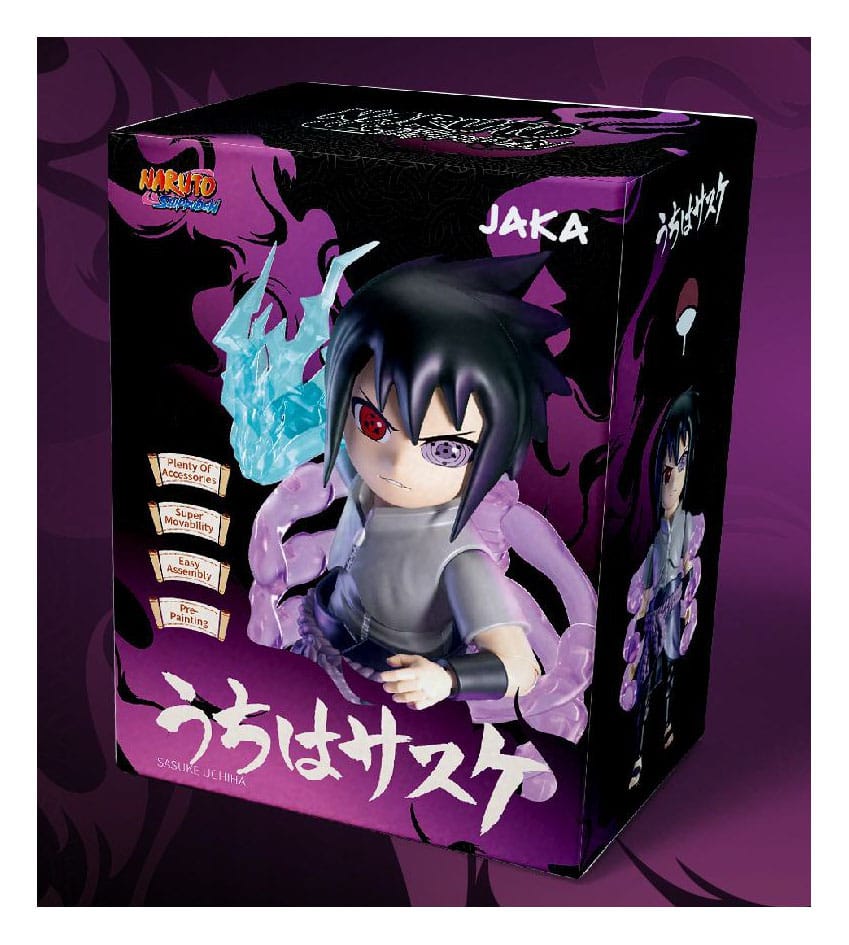 Naruto Plastmodellkit Sasuke Uchiha 12 cm Minix