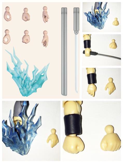 Naruto Plastmodellkit Sasuke Uchiha 12 cm Minix