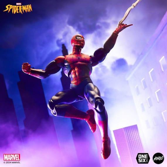 Spider-Man: The Animated Series Action Figur 1/6 - Spider-Man 30 cm Mondo