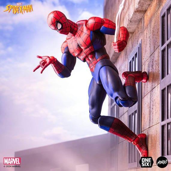 Spider-Man: The Animated Series Action Figur 1/6 - Spider-Man 30 cm Mondo