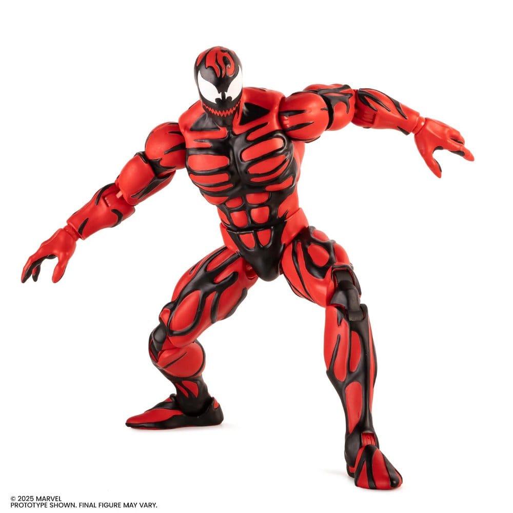 Spider-Man: Den animerade serien actionfigur 1/6 Carnage Regular Edition 30 cm Mondo